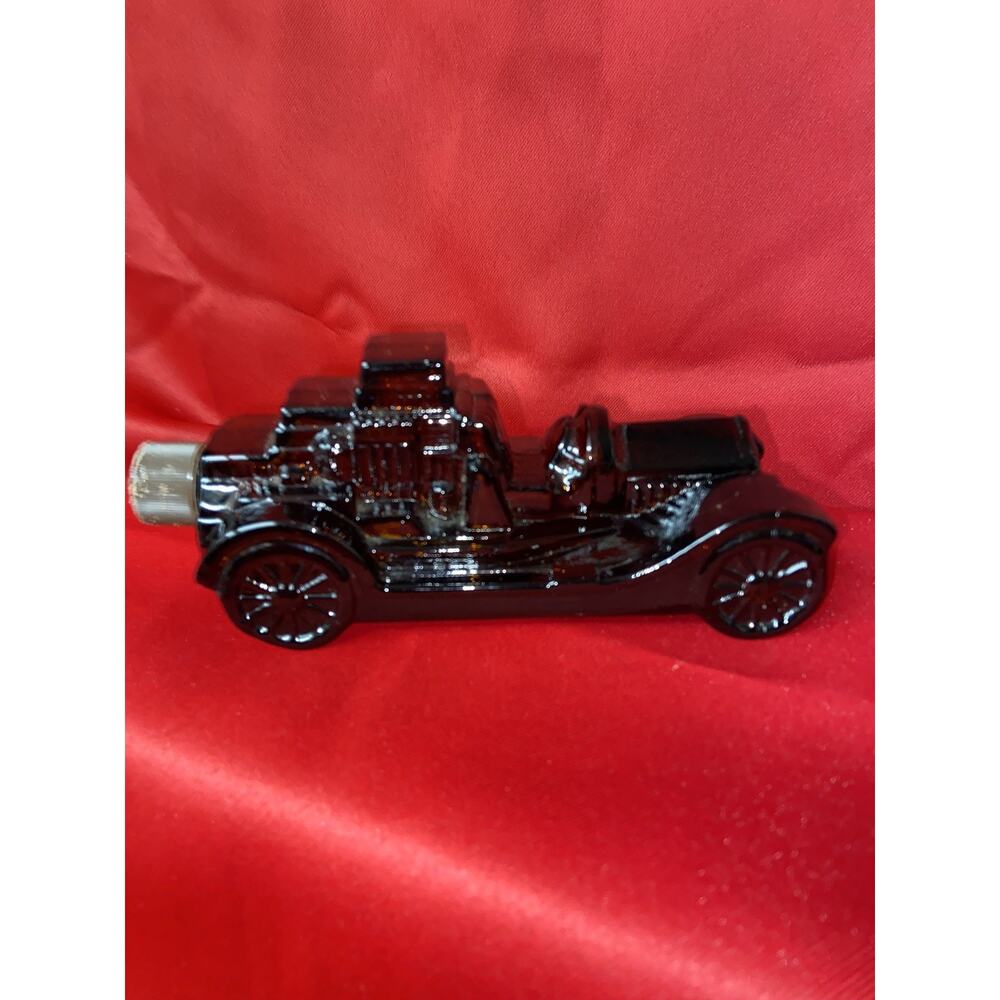 Avon Men’s Wild Country After Shave Vintage Car Bottle Empty Brown Glass